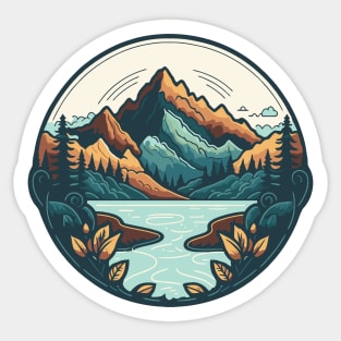 Outdoors Adventure Sticker